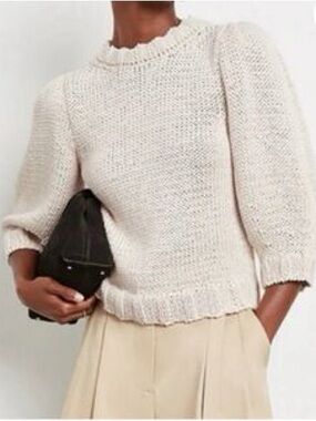 Goop One And Done Sweater SzXL Cream Like New